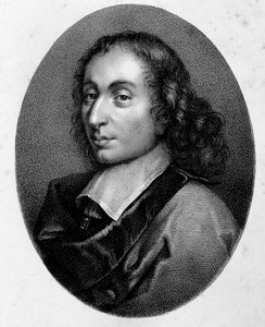 Portrét Blaise Pascala (1623 - 1662) od Unknown artist
