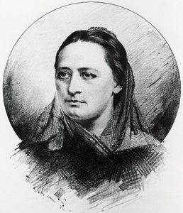 Portrét Boženy Němcové od Unknown artist