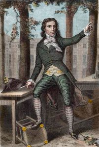 Portrét Camille Desmoulins (1760-1794), politik během francouzské revoluce od Unknown artist