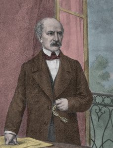 Portrét Carla Cattanea (1801-1869), italského patriota, filozofa - Portrét vlastence, filozofa, politického myslitele Carla Cattanea (1801-1869) od Unknown artist