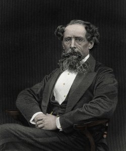 Portrét Charlese Dickense (1812-1870), anglického spisovatele. od Unknown artist
