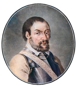 Portrét Chevalier de Bayard (Pierre Terrail, seigneur of Bayard) (1475-1524), francouzský voják. od Unknown artist