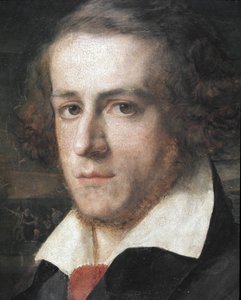 Portrét Cira Menottiho, italského vlastence (olejomalba) od Unknown Artist