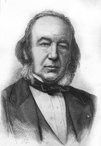 Portrét Clauda Bernarda (1813 - 1878) francouzského fyziologa - v "" L