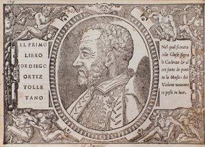 Portrét Diega Ortize Tolletana (Toledano) (dřevořez od Unknown artist