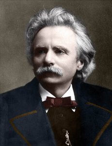 Portrét Edvarda Griega (1843 - 1907) norského skladatele. od Unknown artist