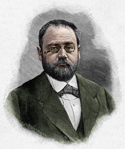 Portrét Emila Zoly (1840-1902) od Unknown artist