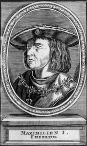 Portrét císaře Maxmiliána I. (1459 - 1519), n.d. od Unknown artist