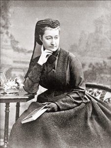Portrét Eugenie, manželky Napoleona III. a francouzské královny. 19. století. od Unknown artist