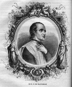 Portrét otce Delacroix de Ravignan (1795-1858), francouzský jezuita. od Unknown artist