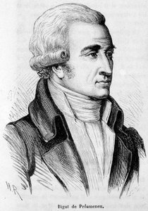 Portrét Felixe Juliena Jeana Bigota de Preameneu (1747-1825), francouzského právníka a politika. od Unknown artist