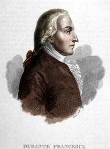 Portrét Francesca Duranteho. Italský hudebník ( Frattamaggiore od Unknown artist