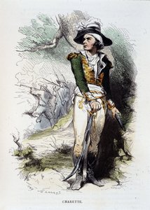 Portrét Francoise-Athanase od Charette de la Contrie (Francois Athanase od Unknown artist