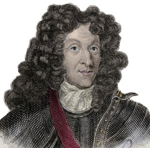 Portrét Francois-Henri de Montmorency-Bouteville (1628-1695), maršála Lucemburského, vévody z Piney a francouzského generála. od Unknown artist
