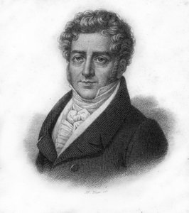 Portrét Françoise Adriena Boieldieu (1775 - 1834), francouzského skladatele, rytina 19. od Unknown artist