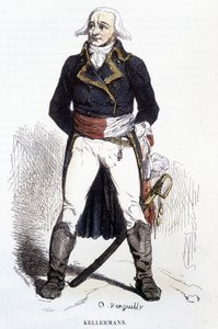 Portrét Françoise Christophe Kellermana - rytina od Unknown artist