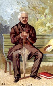 Portrét Françoise Guizota (1787 - 1874), francouzského politika a historika. od Unknown artist
