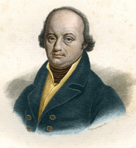 Portrét Franze-Josepha Galla (Franz Joseph) (1758 - 1828), německého lékaře, rytina 19. stol. od Unknown artist