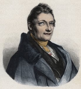 Portrét Franze Xavera Gabelsbergera (1789-1849) anglického vynálezce od Unknown artist
