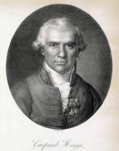 Portrét Gaspard Monge, Comte de Peluse (1746 - 1818), francouzský matematik - rytina od Unknown artist