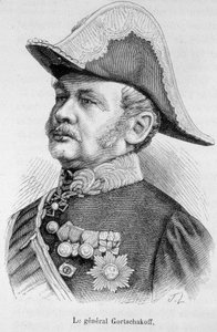 Portrét generála Gortschakoffa od Unknown artist