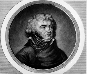 Portrét generála Jean Baptiste Klebera (1753-1800). Rytina v „“ Kompletní sbírka historických obrazů francouzské revoluce, ve třech svazcích.“““ 1804. od Unknown artist
