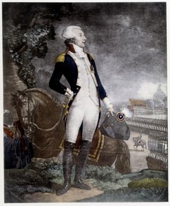 Portrét generála La Fayetta (Lafayette od Unknown artist