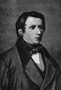 Portrét Giacoma Leopardiho (1798-1837), italského spisovatele. od Unknown artist