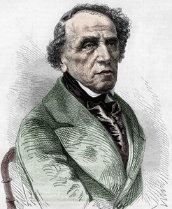 Portrét Giacoma Meyerbeera (1791-1864), německého skladatele. od Unknown artist