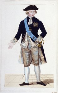 Portrét Gilberta Mottiera, markýze de La Fayette (1757-1834). od Unknown artist