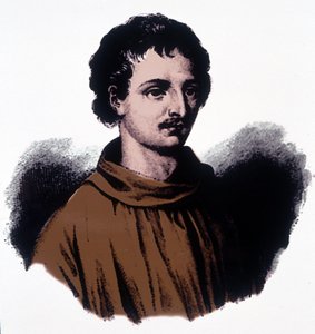 Portrét Giordana Bruna (1548 - 1600) od Unknown artist