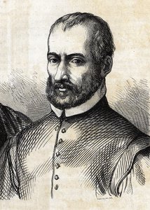 Portrét Giovanni Pierluigi da Palestrina (1525 - 1594), italský skladatel. od Unknown artist
