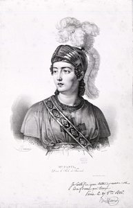Portrét Giuditty Pastaové (1797-1865). od Unknown artist