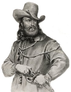 Portrét Giuseppe Garibaldiho (1807-1882), generála, italského vlastence a vůdce od Unknown artist