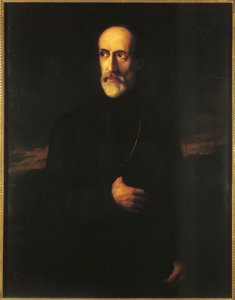 Portrét Giuseppe Mazziniho (olej na plátně) od Unknown Artist