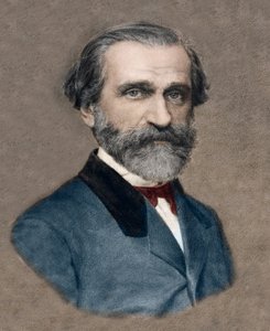 Portrét Giuseppe Verdiho od Unknown artist