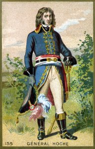 Portrét generála Hoche (1768 - 1797). Chromolitografie konce 19. století. od Unknown artist