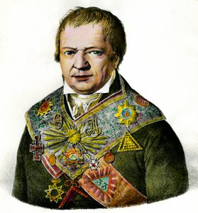 Portrait of Covering, Franc Macon. od Unknown artist