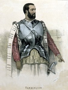 Portrét italského tenoristy Enrica Tamberlicka (1820 - 1869) v Otello od Gioacchina Rossiniho od Unknown artist