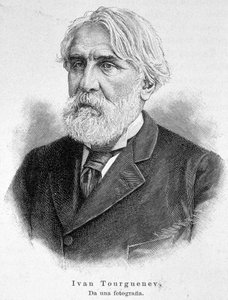 Portrét Ivana Turgenieva (1818 - 1883) od Unknown artist