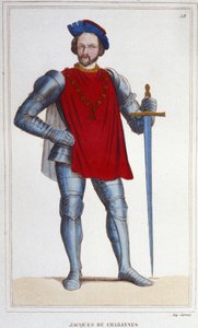 Portrét Jacquese de Chabannes Lord of LA PALICE. Maršál Francie 1470-1525. od Unknown artist