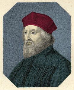 Portrét Jana Husa (nebo Jean Huss od Unknown artist