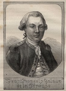 Portrét Jeana Francoise de Galaup, hraběte z La Perouse (1741-1788) - ilustrace převzata z „Velkých námořníků 18. století““ od Unknown artist