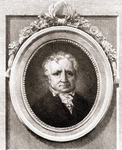Portrét Jean Honoré Fragonarda, francouzského malíře (1732 - 1806). od Unknown artist