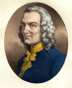 Portrét Jean-Philippe (Jean-Philippe) Rameau (1683 - 1764) od Unknown artist