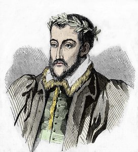 Portrét Joachima du Bellay. Francouzský básník (Château du Liré, Maine-et-Loire od Unknown artist