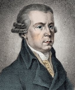 Portrét Johanna Georga Albrechtsbergera (1736-1809), rakouského hudebníka - od Unknown artist