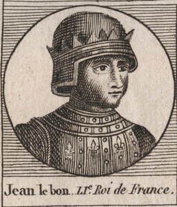 Portrét Jana II. Dobrého od Unknown