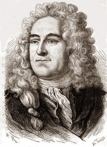 Portrét Johna Lawa (1671 - 1729), skotského finančního, který v roce 1720 způsobil bankrot (událost Quincampoix Street) od Unknown artist