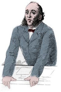 Portrét Julese Ferryho (1832-1893), francouzského politika. Gravírování do „“The Illustrated World““ od Unknown artist